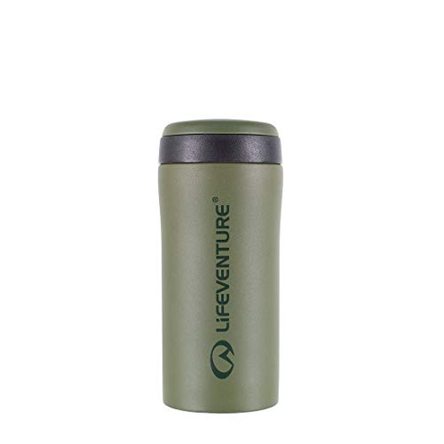 Lifeventure, 300ml, Khaki Thermal Mug, Matt, Unisex-Adult