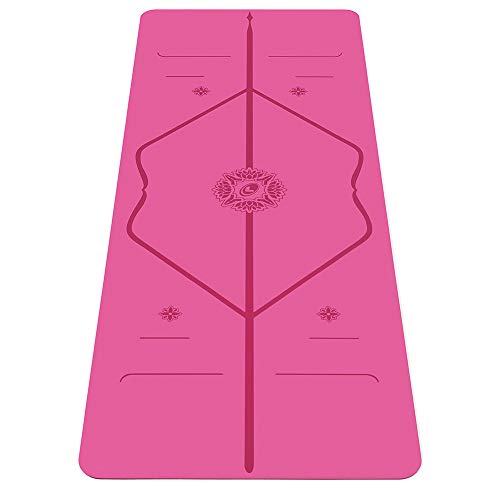 Liforme Esterilla Yoga De Viaje - Mejor Colchoneta De Yoga del Mundo con Sistema De Alineación Original y Patentado - Yoga Mat Ecológica y Respetuosa con El Medio Ambiente - Edición De Viaje