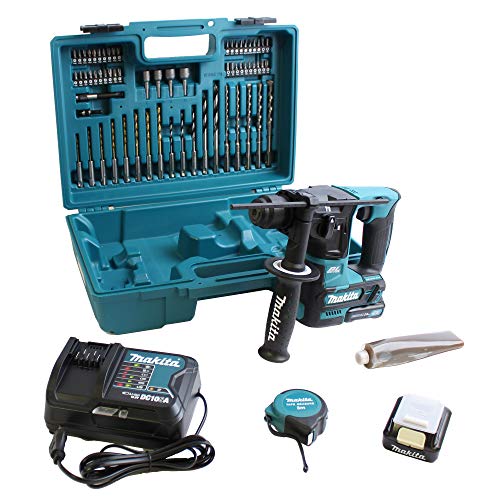 Makita HR166DSAE1 rotary hammers 680 RPM - Martillo perforador (1,6 cm, 680 RPM, 1,1 J, 4800 ppm, 1 cm, 1,3 cm)