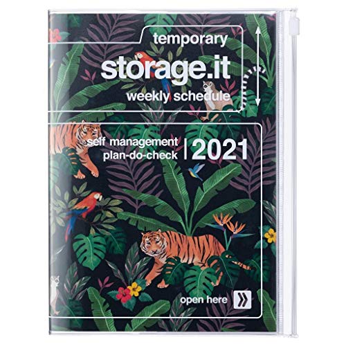 Mark's Europe 2020/2021 Storage.it 21DRI-HV04-BK - Agenda de bolsillo (A5, vertical), color negro