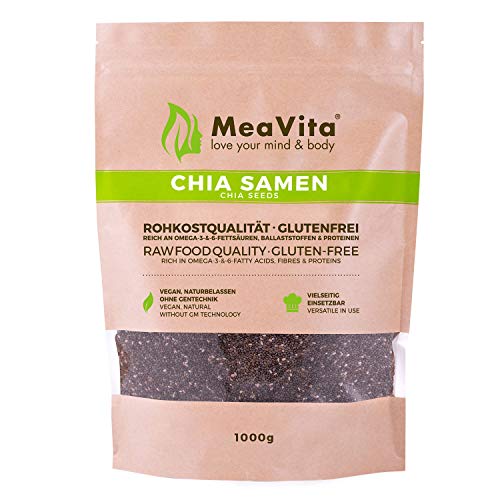 Meavita Semillas De Meavita Chia, 1 Paquete (1 X 1000G) 1000 g