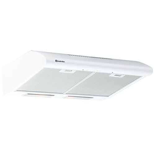 Meireles MEC 61 W - Campana (Canalizado, 220 m³/h, F, Montado en pared, LED, Color blanco)