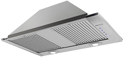 Mepamsa Smart Pro 72 V2 Campana aspirante con grupo filtrante de inox, 35 W, 3 Velocidades, Acero inoxidable