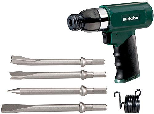 Metabo 604115500 604115500-Martillo cincelador neumático DMH 30 Set Demanda de Aire 280 l/seg con maletín, 0 W, 1 V, Verde