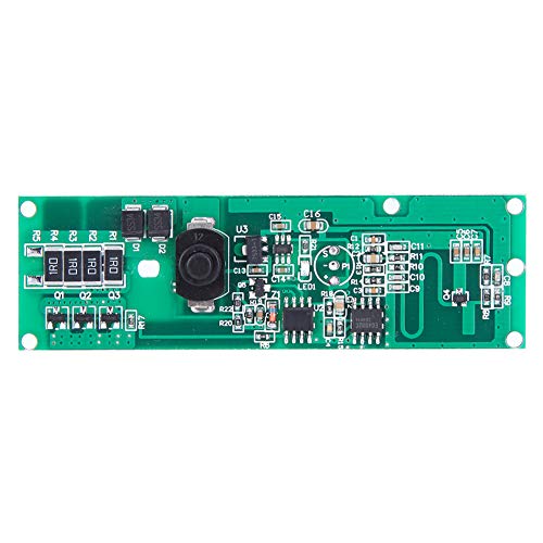 Módulo controlador de lámpara solar, módulo controlador de lámpara solar Placa de circuito Inducción de radar de microondas con interruptor 3,2 V / 3,7 V, flexible para operar