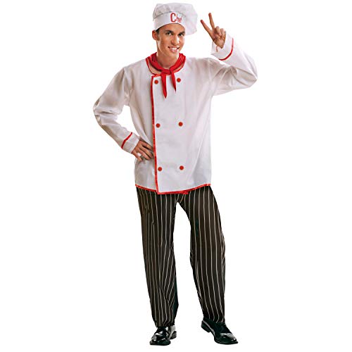 My Other Me Me-202635 Disfraz de cocinero para hombre, S (Viving Costumes 202635)