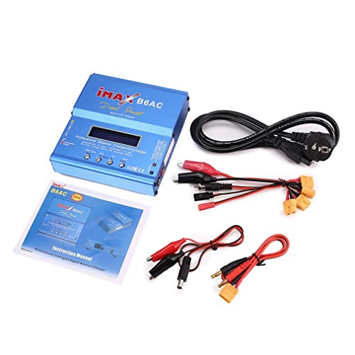 OUYBO IMAX B6 AC B6AC 80W 6A Dual Lipo NiMh Li-ion Ni-Cd cargador del balance de AC DC RC de la batería / 10W descargador for cargar RC Modelo batería Accesorios de batería de piezas RC