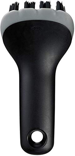 OXO Good Grips 1312480V1MLNYK Cepillo Eléctrico para Parrilla y Panini, Plastic, Negro