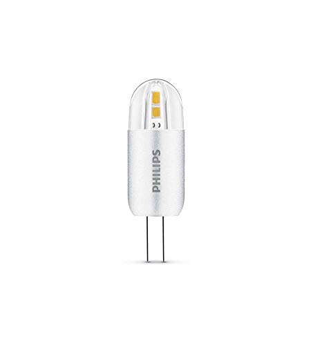 Philips bombilla LED cápsula casquillo G4, 1.7 W equivalentes a 20 W en incandescencia, 110 lúmenes, luz blanca neutra