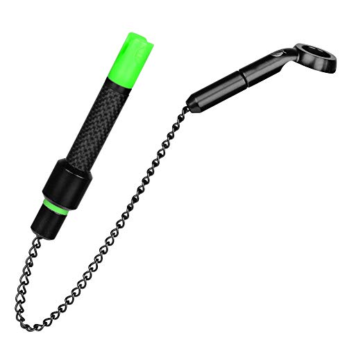 Pole Position Rizer Black Edition Hanger - Indicador de picada para pesca de carpas, color verde