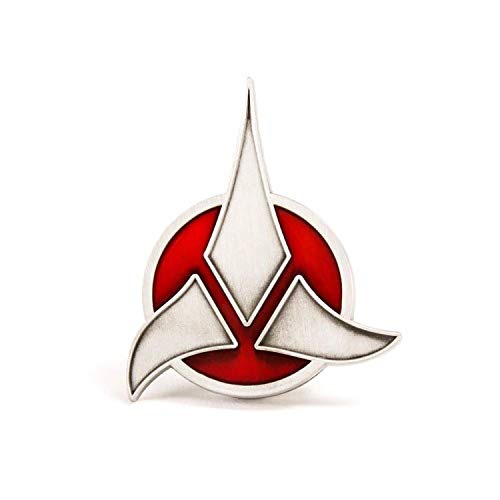 Quantum Mechanix QSTR149 Klingdon Insignia Emblema, 14+, Rojo, Estándar