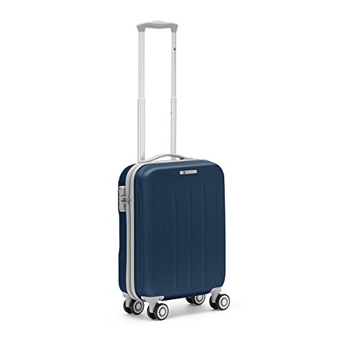 R Roncato Flight 4r Trolley Cabina Trolley para portátil 55 Centimeters Azul (BLU Navy)