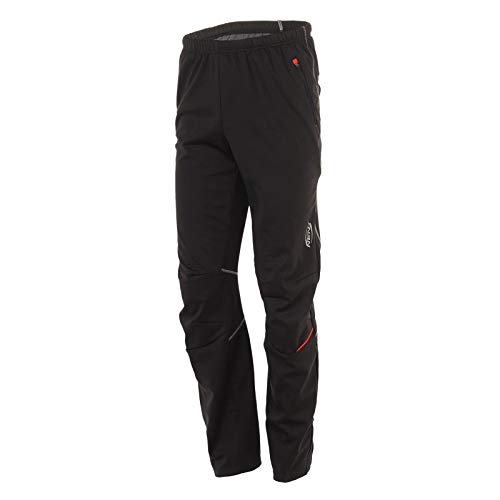 ROCKBROS NENK Ciclismo Bicicleta Pantalones Pantalones de Invierno Pantalones Pantalones Forro Polar para Hombre Pantalones Largos Wind Fijo con Elementos Reflectantes (M)