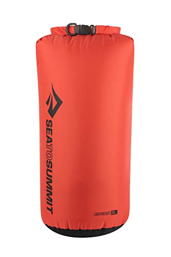 Sea to Summit Lightweight 70D Dry Sack-1 litros Saco Montañismo, Alpinismo y Trekking, Adultos Unisex, Rojo (Red), Talla Única