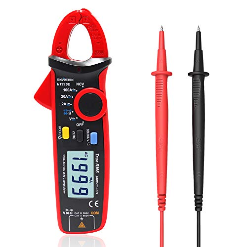 Signstek UT210E Handheld RMS AC/DC Mini Digital Clamp Meter Resistencia Capacitancia Tester