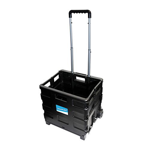 Silverline 633400 - Carretilla con caja plegable (25 kg)