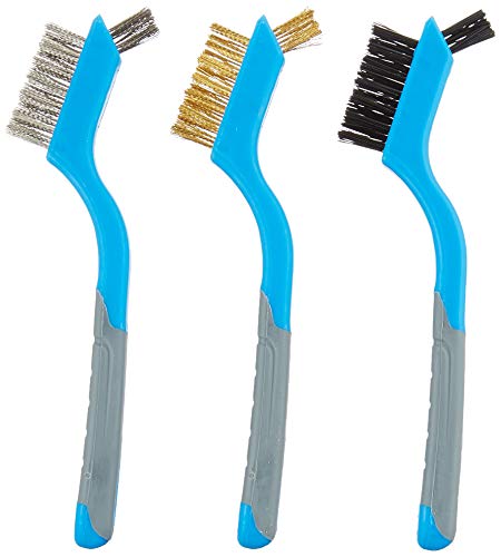 Silverline Tools 617623 - Cepillos de alambre pequeños, 3 pzas (3 pzas)