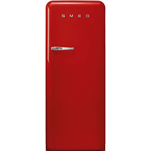 Smeg FAB28RRD3 - Nevera combi (Independiente, Rojo, Derecho, 110°, Giratorio, 270 L)