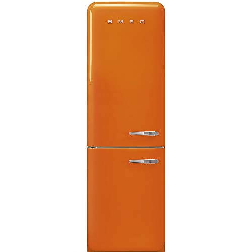 Smeg FAB32LOR3 nevera y congelador Independiente Naranja 331 L A+++ - Frigorífico (331 L, SN-T, 5 kg/24h, A+++, Compartimiento de zona fresca, Naranja)