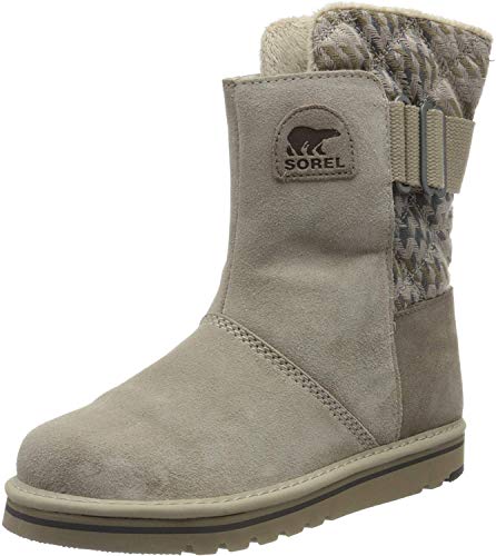 Sorel Newbie, Botas Mujer, Blanco (Silver Sage), 40 EU