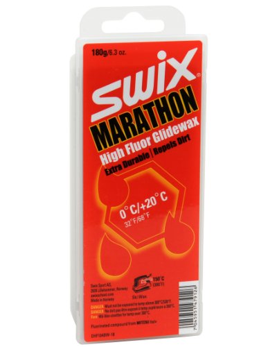 Swix DHF 104BW-18 Cera F Marathon 'Dirty Harry' de Alto Rendimiento Primera Capa, Color Gris, 180 g