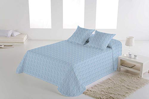 TOLRA BOUTI Reversible Azul Cama 135 cm DF001-CORONA