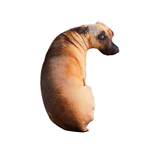 Toyvian - Almohada para perro con diseño de simulación 3D, 50 cm
