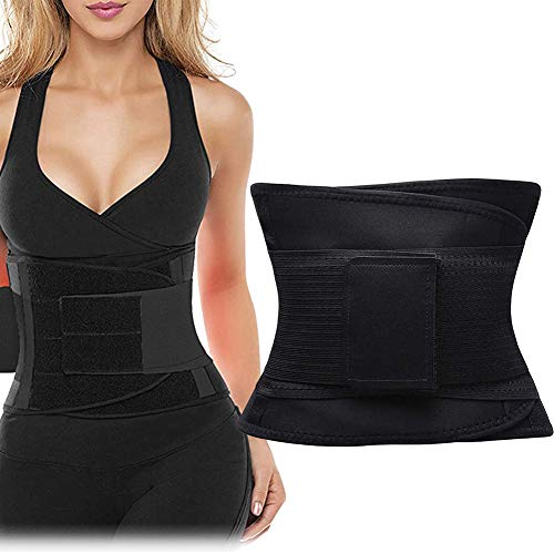 TUKNON Faja Reductora Adelgazante, Cinturón de Fitness, Waist Trainer Faja, Cinturón Deportivo, Cinturón Adelgazante, Faja Reductora Adelgazante para Hombre y Mujer, Quema de Grasa