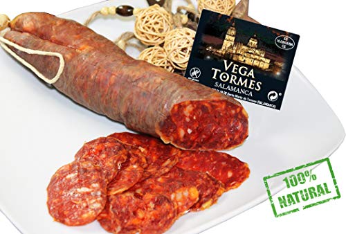 Vega Tormes - Chorizo Extra 100% NATURAL SIN ADITIVOS Artesano 400g