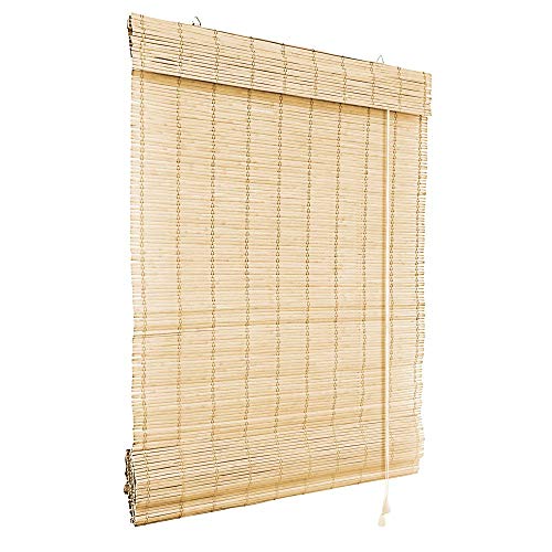 Victoria M. - Persiana de bambú para Interiores, Color de Color Natural, tamaño: 60 x 160 cm