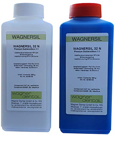 Wagnersill 32 N Premium silicona caucho Dubliersilikon media dureza 1 kg