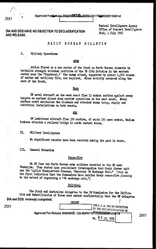 01 February 1952 Daily D01 July 1952 Daily Korean Bulletin Jul-Sepigest TSS (English Edition)