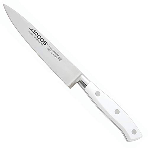 Arcos Riviera Blanc - Cuchillo de cocinero, 150 mm (estuche)