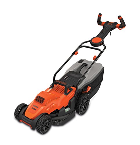 BLACK+DECKER BEMW461ES-QS - Cortacesped electrico 1400W, 34cm