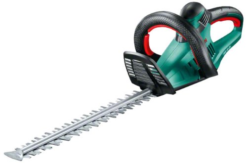 Bosch Home and Garden 0600847E00 Bosch Cortasetos AHS 45-26, 550 W, negro/verde, Espada de 45 cm