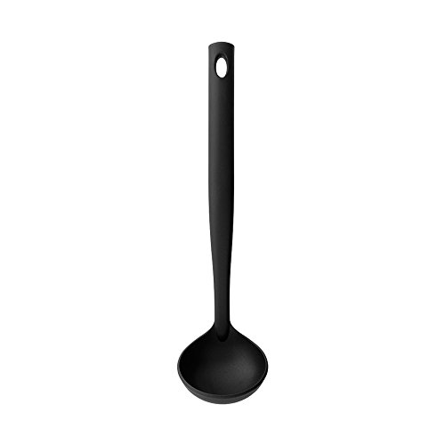 Brabantia 365300 - Cucharón para Salsas, Nylon, Color Negro