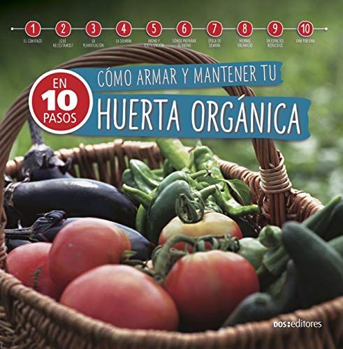 CÓMO ARMAR Y MANTENER TU HUERTA ORGÁNICA: en 10 pasos