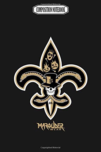 Composition Notebook: Nola Fb_ How About Nola Vodoo-Saints_ Mardi Gras Attire Ball Dress Bead Bulk Bracelet Cardigan Coffee Cutter Mardi Gras Notebook Journal Notebook Blank Lined Ruled 6x9 100 Pages