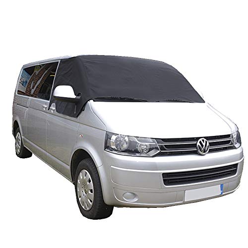 Cortina para parabrisas de Volkswagen T5 T6 Transporter, color negro