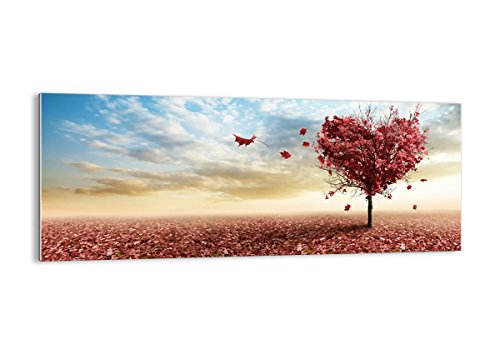 Cuadro sobre Vidrio - Cuadro de Cristal - de una Sola Pieza - 100x40cm - Foto número 2609 - Listo para Colgar - Pinturas en Vidrio - Impresiones sobre Vidrio - Cuadro en Vidrio - GAB100x40-2609