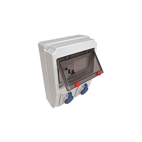 Debflex 707694 - Cuadro eléctrico (con disyuntor, interruptor diferencial y enchufe 2P+T) ci