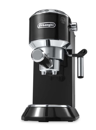 De'Longhi CAFETERA EXPRESS DELONGHI EC 680.BK LA MAS COMPACTA, 1450 W, 2 Cups, 0 Decibeles, Acero Inoxidable, Negro