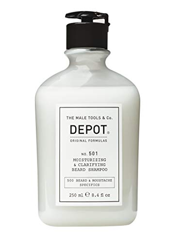 DEPOT NO. 501 MOISTURIZING & CLARIFYING BEARD SHAMPOO DA BARBA 250 ML