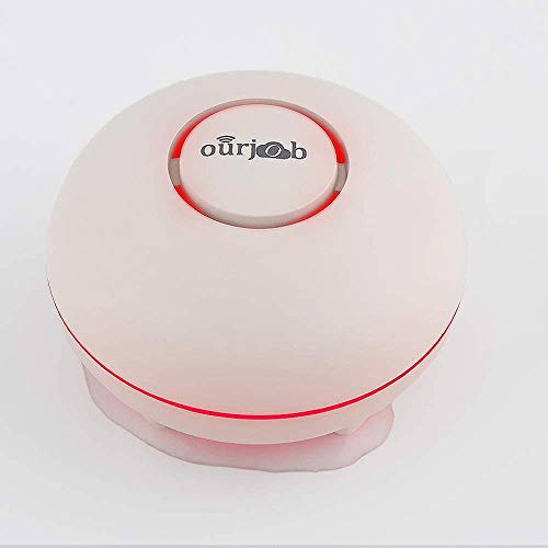 Detector Agua Fuga -Ourjob Dispositivo de Alerta de Drenaje de Monitor de Fuga Doméstica Alta Sensibilidad e Impermeable Detector de Fugas de Agua Apto para Baño de Cocina, Cuarto de Lavado (Blanco)