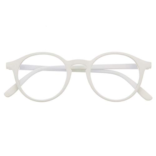 DIDINSKY Gafas de Presbicia con Filtro Anti Luz Azul para Ordenador. Gafas Graduadas de Lectura para Hombre y Mujer con Cristales Anti-reflejantes. Ash +2.5 – UFFIZI