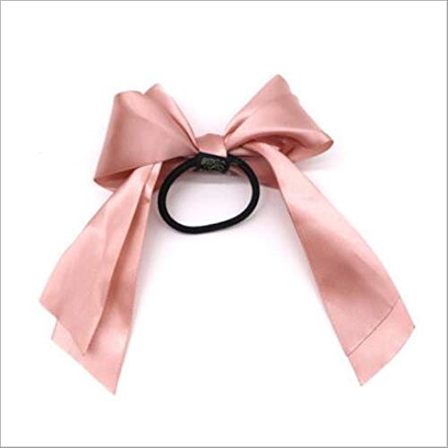 DioLm 1pcs Mujeres Tiara de Goma Cinta de Raso Arco Banda para el Cabello Cuerda Scrunchie Cola de Caballo Soporte Goma para Accesorios para el Cabello Elástico, 2