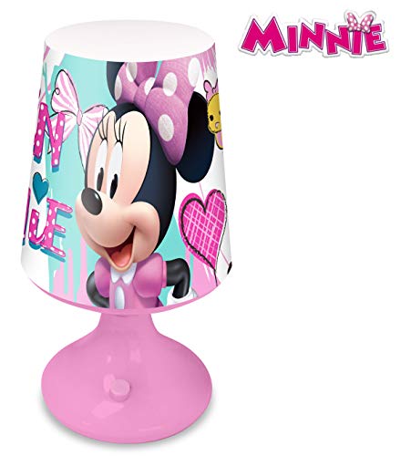 Disney KD-WD19718 Lampara escritorio de Minnie Mouse, Multicolor