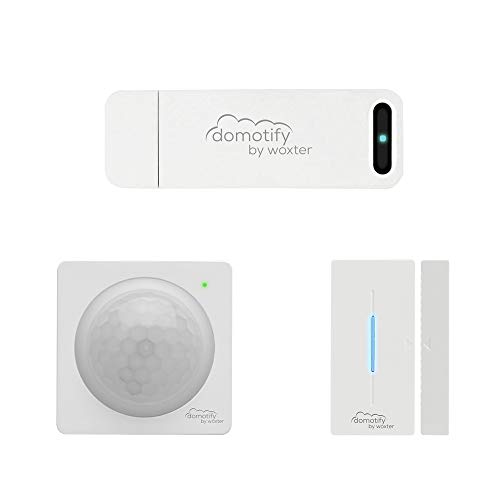 DOMOTIFY Security Kit. Dispositivos de domótica inalámbrica. (Gateway, Sensor de Movimiento y Sensor de Puertas/Ventanas)