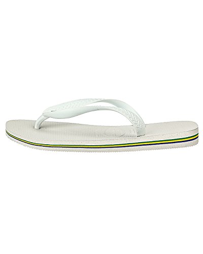 Havaianas Brasil, Chanclas Unisex Adulto, Blanco (Brasil White), 37-38 EU