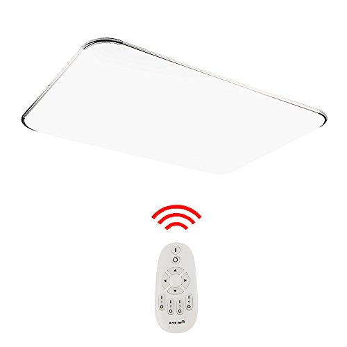 Hengda® lámpara de techo led blanca fría de sala de estar luz de cocina lámpara de techo panel de lámpara de techo habitación ultraslim ahorro de energía lámpara de techo cocina (48W Regulable)